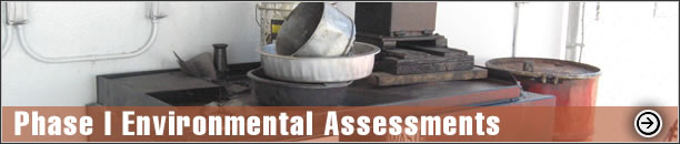 Phase I Environmental Assessments - ASTM 1527-08, Groundwater & Soil Contamination Assessment